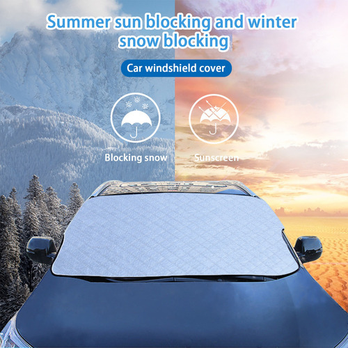 Bloco De Neve Para Carro, Vidro Frontal, Meia Tampa, Revesti