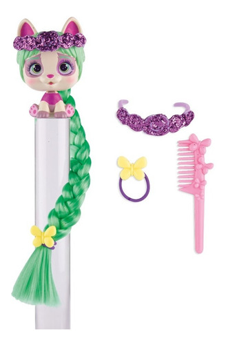 Imagen 8 de 10 de Vip Pets Muñeca Sorpresa Mini Fans Serie 1 Corazon Accesorio