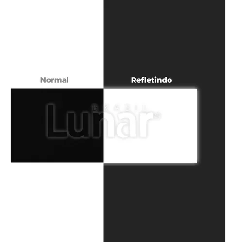 Rolo Vinil Refletivo Grau Comercial Preto 2 M X 1,24 M