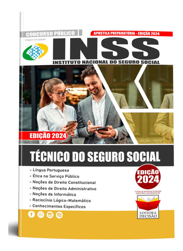 Apostila Inss - Técnico Do Seguro Social Atualizada