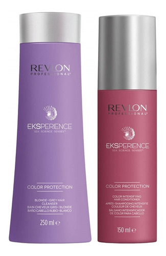 Shampoo Blonde +conditio Revlon Eksperience Color Protection