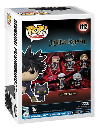Funko Pop! & Buddy: Jujutsu Kaisen - Megumi Com Cães