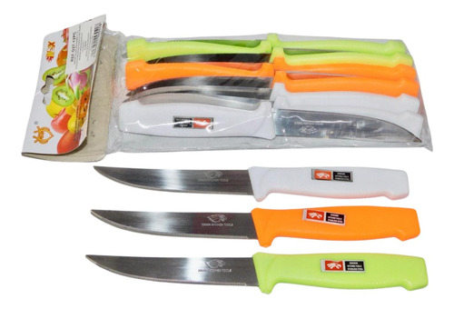 Cuchillo Set De Cuchillos Juego X12und Chef Cocina Picador  