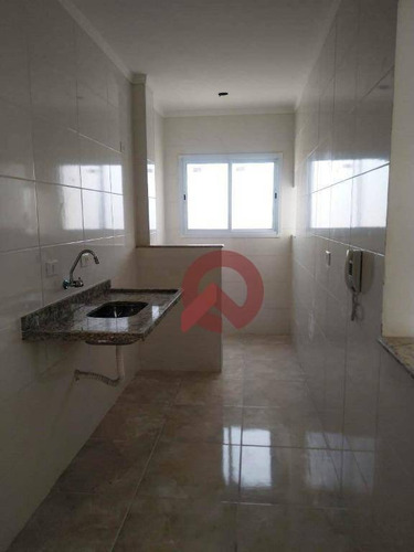 Imagem 18 de 20 de Apartamento Com 2 Dormitórios À Venda, 60 M² Por R$ 240.000,00 - Ocian - Praia Grande/sp - Ap3472