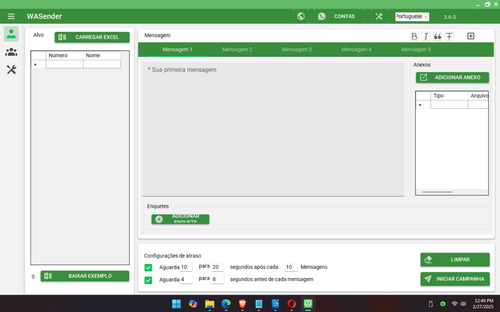 Wasender + Gerador De Licenças V. 3.7.0 Original E Completo