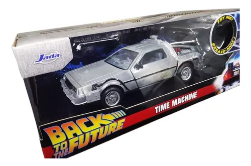 comprar Jada Delorean Time Machine 1:24 Volver Al Futuro Con Luces