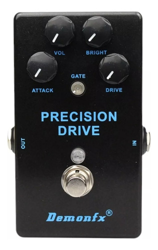 Pedal De Distorsión Precisión Drive Demon Fx 