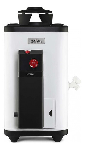 Calentador De Agua Calorex Poderus 6 Lp Para 1 Serv Gas Lp Color Blanco con Negro Tipo de gas GLP