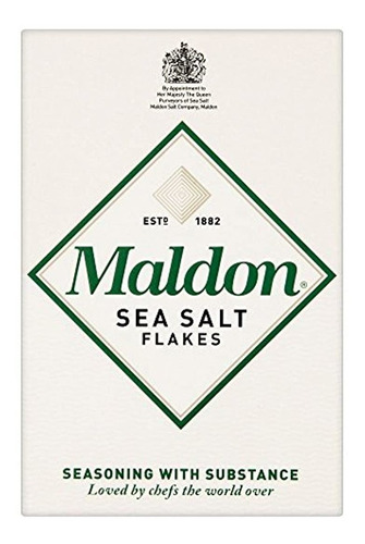 Maldon - Copos De Sal Marina (4.4 Onzas), Pack De 2.