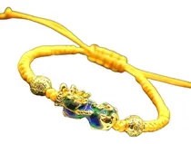 Comprar Pulsera De Hilo Feng Shui Dragón Amuleto Pixiu Suerte Tejida