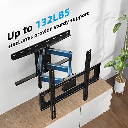 Soporte Tv Pared Inclinable Giratorio Para Tv 26-65puLG,