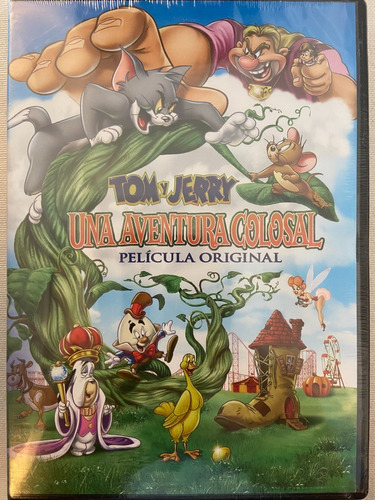 Dvd Tom Y Jerry Una Aventura Colosal (2013)