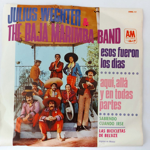 Julius Wechter & The Baja Marimba Band - Esos F    Single  7