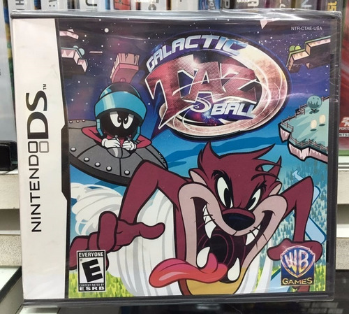 Juego Nintendo Ds Taz Galactic Ball Sellado Original Replay