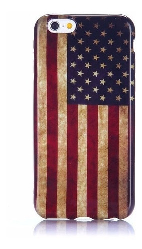 Protector Tpu De Bandera Para iPhone 6 Plus Y 6s Plus