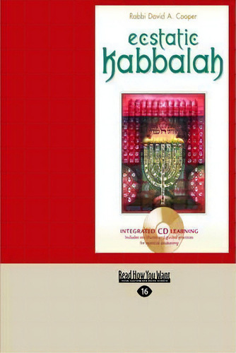 Ecstatic Kabbalah, De David A. Cooper. Editorial Readhowyouwant, Tapa Blanda En Inglés, 2010