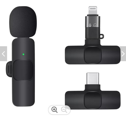 Microfono Lavalier Inalámbrico Para Android Y Ios