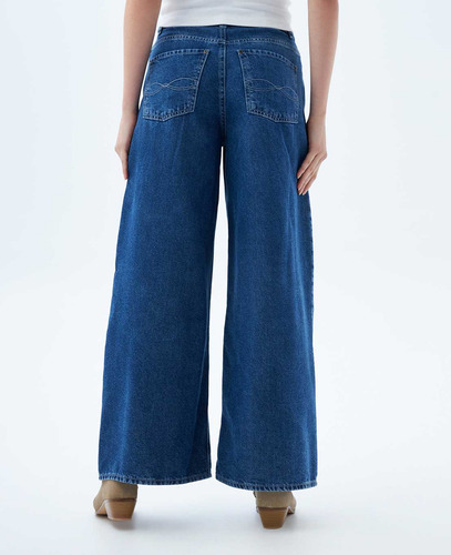 Jean Wide Leg Fit Americanino 339f900 Azul Denim