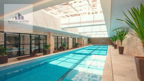 Imagem 2 de 12 de Apartamento À Venda No Alto Da Boa Vista, Santo Amaro, Edifício Line, 1 Dormitório, 1 Banheiro, 1 Sala, 1 Vaga De Garagem, 48 M², São Paulo. - Ap1244