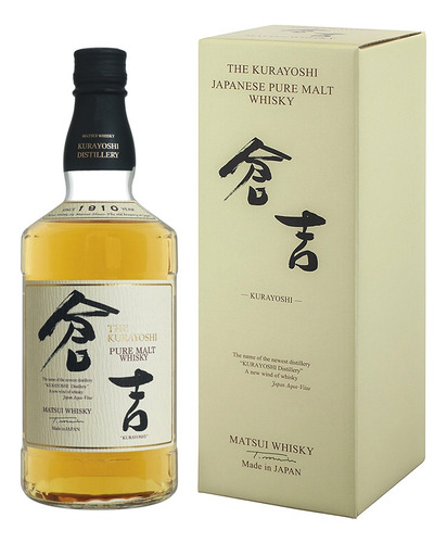 Whisky Japonés The Kurayoshi Single Malt