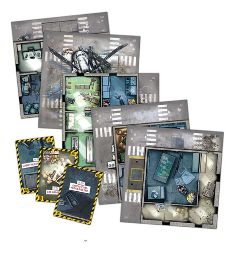 Juego de Mesa Zombicide Segunda Edición Fort Hendrix Asmodee