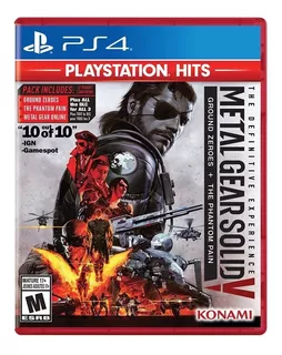 Metal Gear V The Definitive Experience Playstation Hits Ps4