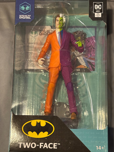 Dc Multiverse Superman, Flash Gold Label, Two Face Digital (Usado)