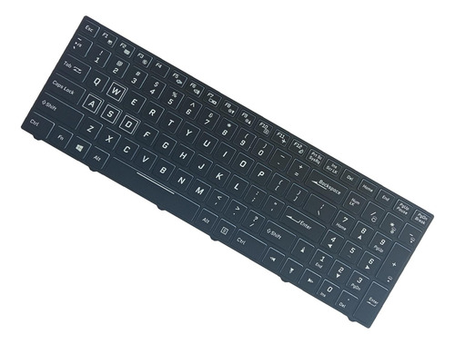 Teclado Retroiluminado Para Computadora Portátil Us Rgb