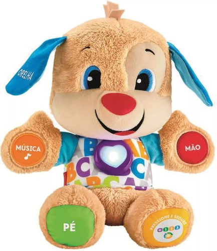 Pelúcia Cachorrinho Aprender E Brincar Smart - Fisher Price