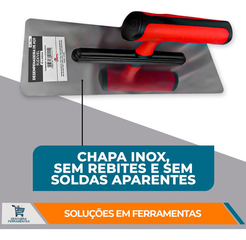 Kit Desempenadeira Flexível Compel + Dp Efeito + Dp Trapézio