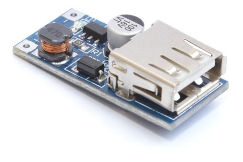 Regulador De Tensão 1.5 A 5v Usb 600ma / Auto Boost Step Up