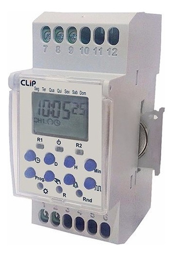 Programador Horário Clip Clb-40 12v Bateria Removível