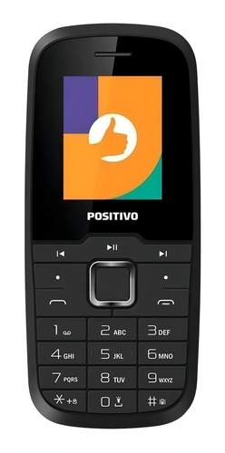 Celular Positivo P26 Dual Chip 2g Tela 1,8 32mb Ram 32mb Cor Preto