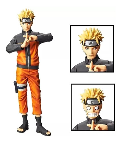 Figura De Acción De Naruto Shippuden 28cm De Alto Sin Caja