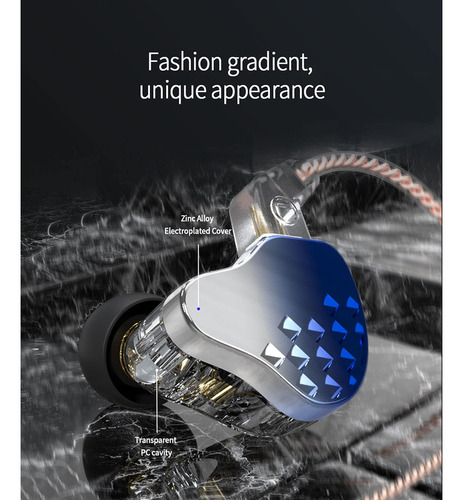 Auriculares In-ear Kbear Robin Stereo Auriculares Intrauditi