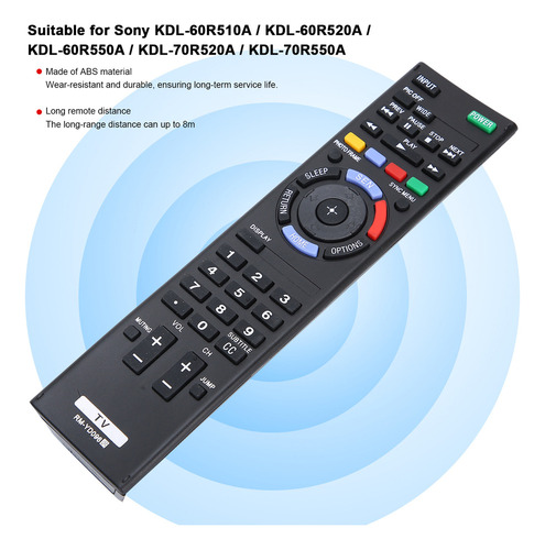 A Mando A Distancia For Televisor Kdl60r510a Rm-yd096,