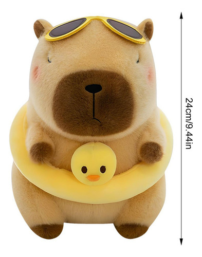 Capivara Recheada Brinquedo De Pelúcia Capivara Recheada