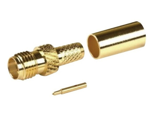 Conector Sma Hembra Inverso De Anillo Plegable Para Cable