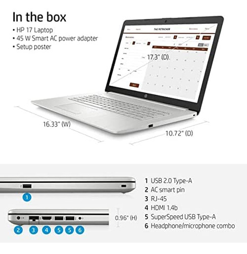 Laptop Hp Pavilion 17 Core I5 16gb Ram 512gb Ssd