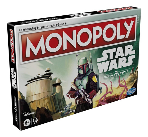 Juego De Mesa Monopoly Star Wars Boba Fett Edition