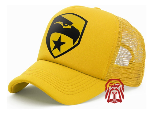 Gorra Trucker Personalizada Escudo Gi Joe Dibujo Retro 