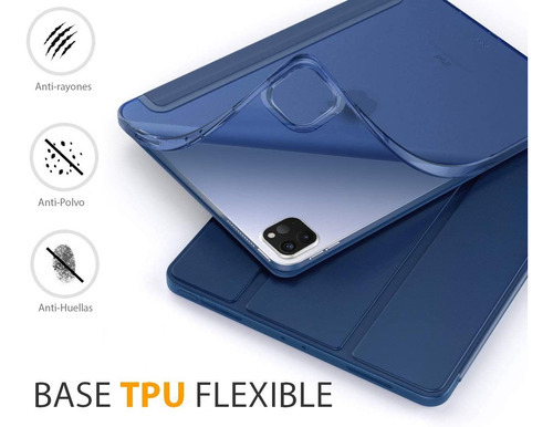 Funda Para iPad Pro 11 Generacion 2/3/4 Smart Cover Tpu