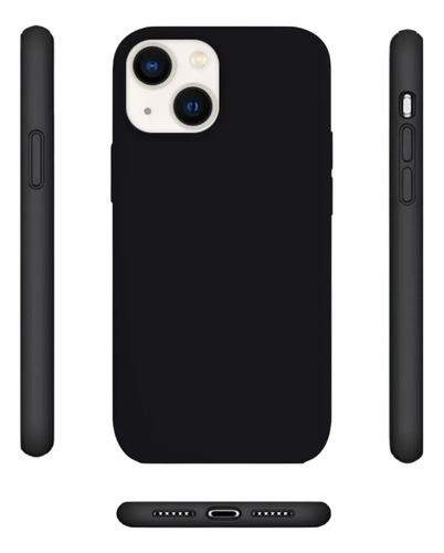 Capa iPhone 13 - Kit 3 Capinhas Premium Silicone Aveludado