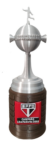 Mini Taça Libertadores Customizada São Paulo 2005 30cm
