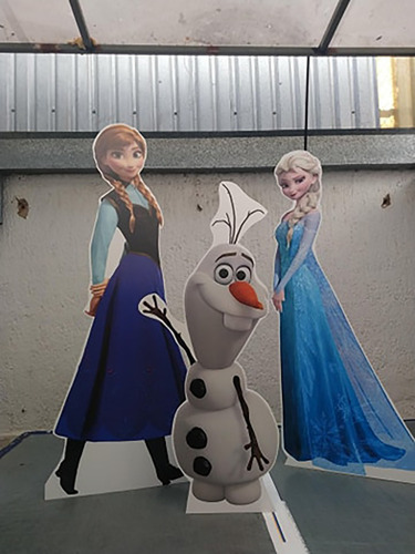 Frozen Figuras Tres Pzas