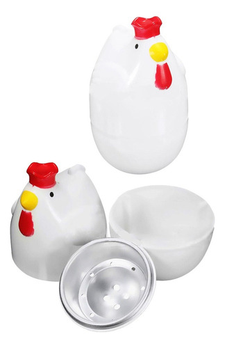 2 Uds Cocina Forma De Pollo Microondas Huevo Cocina Huevo