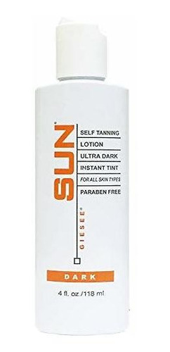 Broncear Cuerpo Sun Self Tanning Lotion Ultra Dark Instant T