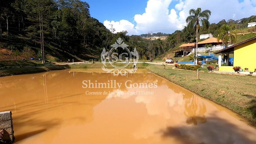 Imagem 4 de 14 de Belo Sitio, Com Área De 7 Alqueires, Com Três Casas E Lagos