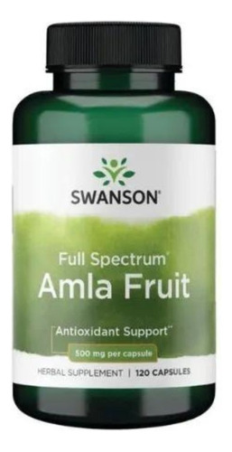 Amla Fruit 500mg 120caps Swanson