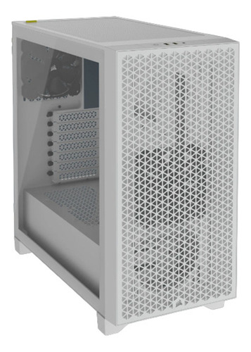 Gabinete Corsair 3000d Airflow Ventana Midi-tower Atx Blanco